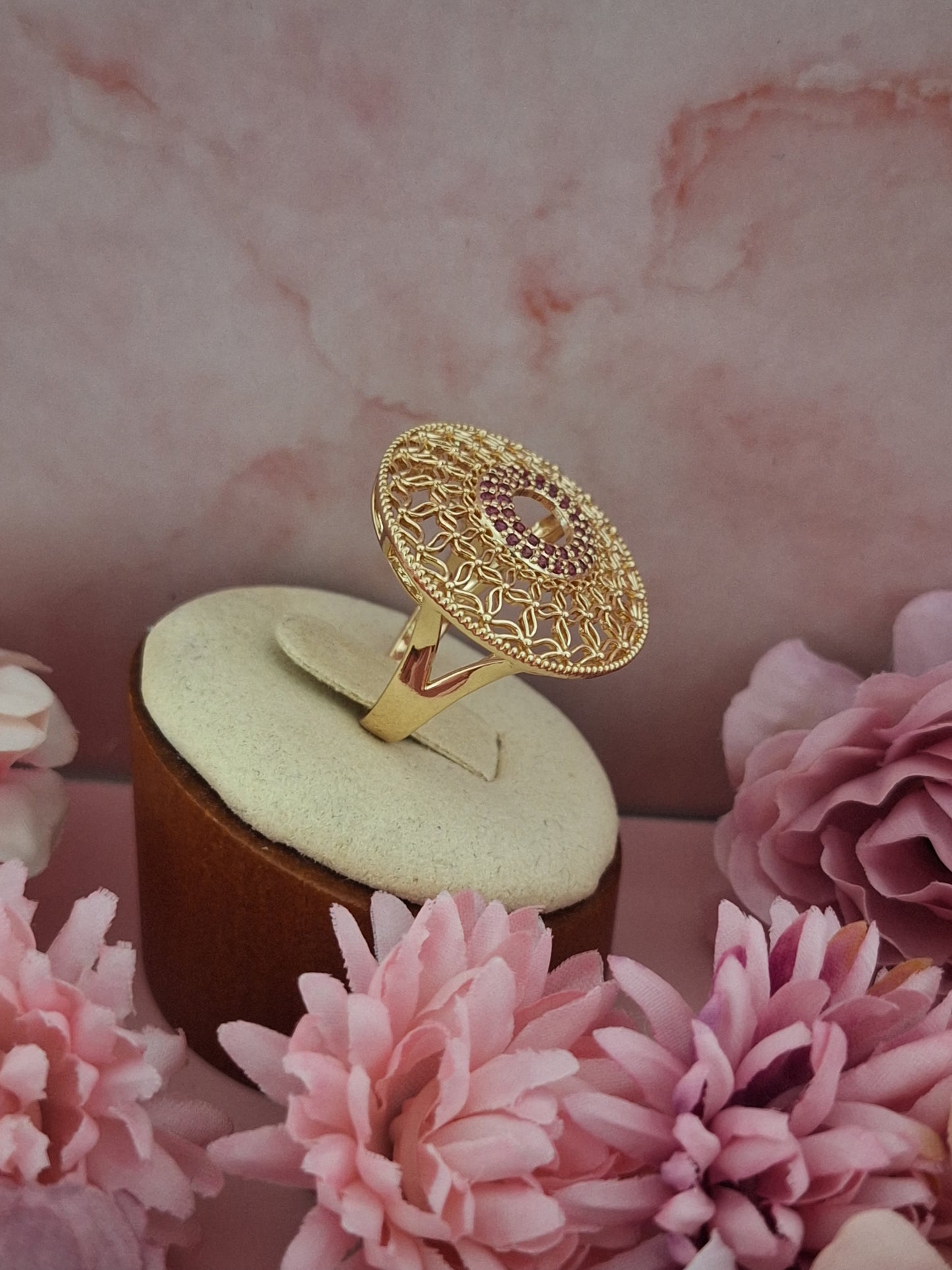 Bague bicolore