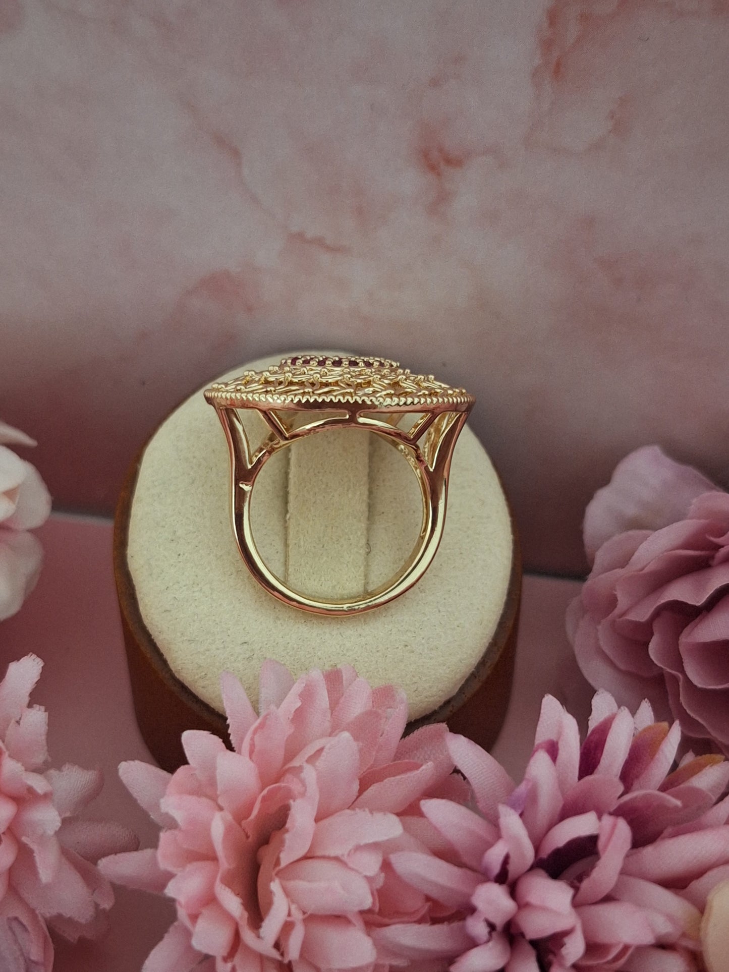Bague bicolore
