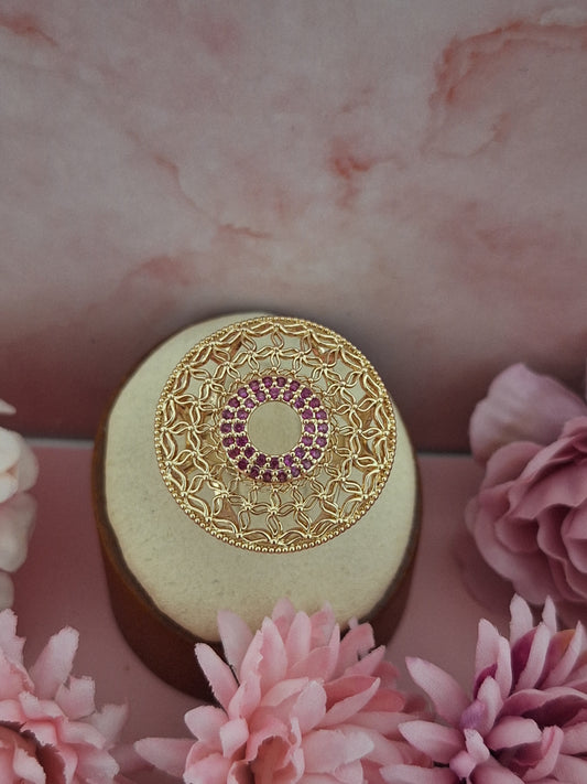 Bague bicolore