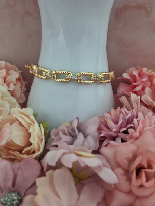 Bracelet en plaqué or